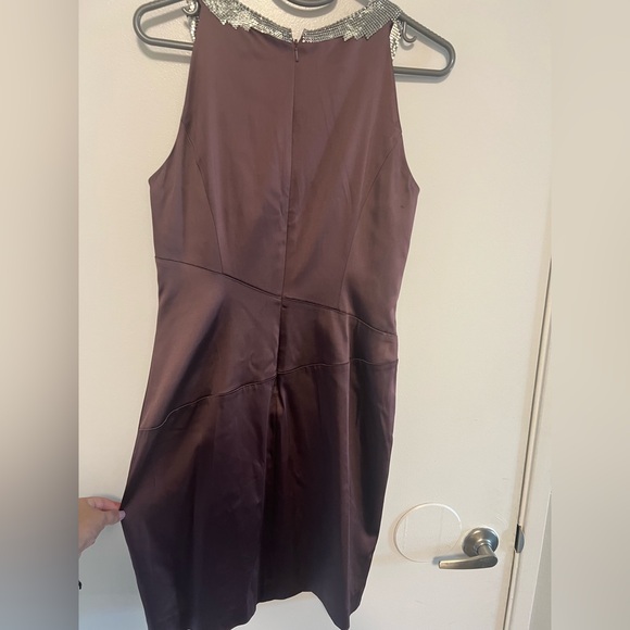Nine West plum dress with Silver Accents - Picture 3 of 8